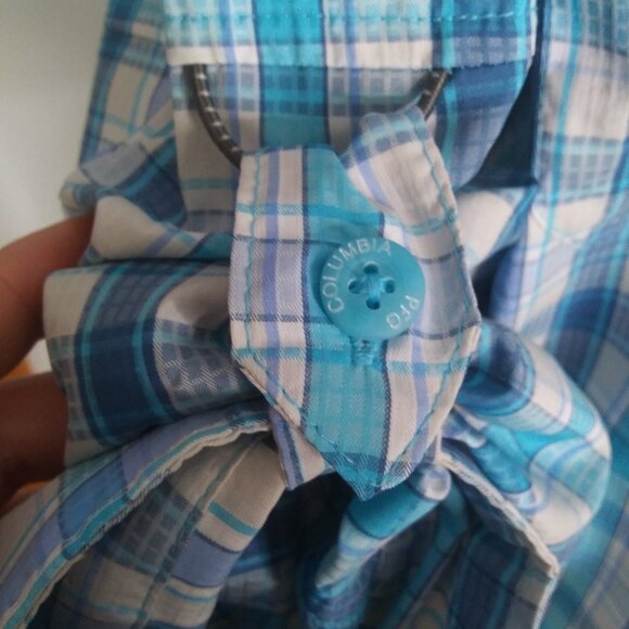 NWT mens Columbia PFG Omni shade button down shirt performance fishing gear S - Picture 15 of 16